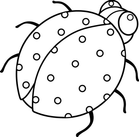 Ladybug Outline - Cliparts.co