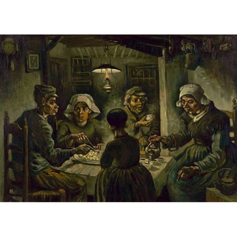 Van Gogh: Potato Eaters. /N'The Potato Eaters.' Oil On Canvas, Vincent ...