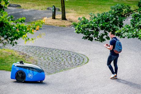 Albert Heijn Grocery Delivery Robot High Editorial Stock Photo - Stock Image | Shutterstock