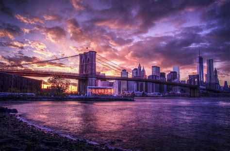 Brooklyn Bridge Sunset