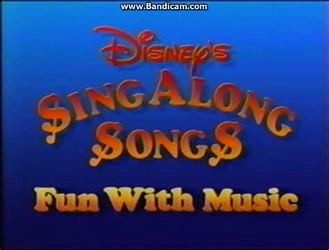 Disney Sing Along Songs: Fun with Music | Disney Wiki | Fandom