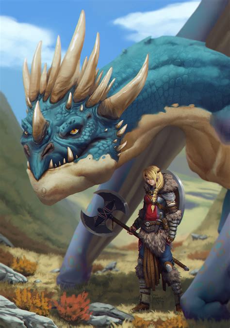 ArtStation - Astrid and Stormfly