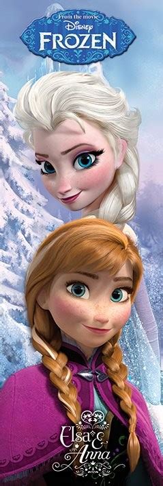 Frozen - Anna & Elsa Poster | Sold at Abposters.com