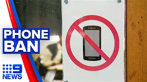 Mobile Phones Banned In Primary School Next Year | 9 News Australia