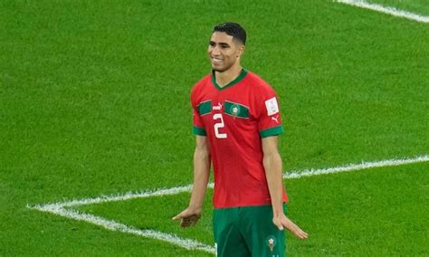 Morocco Soccer Star Achraf Hakimi Hits the Waddle Celebration After ...