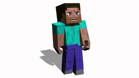 Dancing Steve - Minecraft Test Animation - YouTube