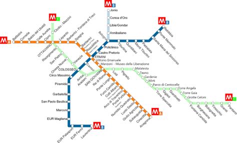 Metro Roma: le mappe di tutte le linee e altre info su iniziative del Comune Roma e sul meteo ...