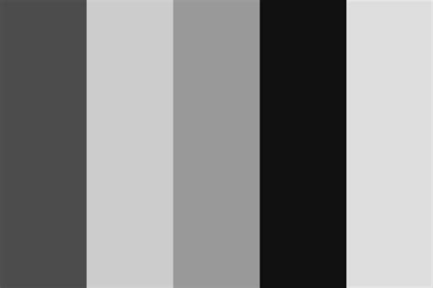 Grayscale Colors Color Palette | Grey color palette, Color palette, Grayscale