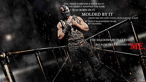 Bane - Darkness Quote, Batman, Comics, Bane, Darkness, DC, HD wallpaper ...