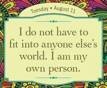 I am my own person | Life quotes, Inspirational quotes, Words quotes