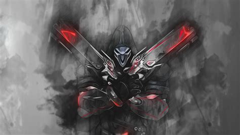 Reaper - Overwatch Wallpaper by RaycoreTheCrawler on DeviantArt