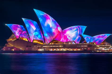 Sydney Opera House - Lighting The Sails on Behance