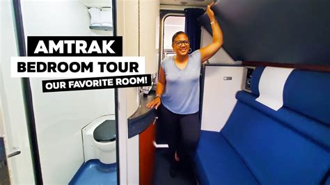 Amtrak Bedroom Tour On A Superliner Our Favorite Sleeper Car Room You