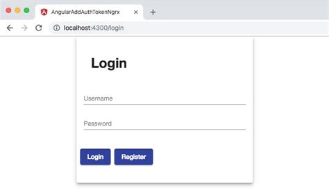 Angular 7 Login and Registration with JWT Node Authentication — Web App ...