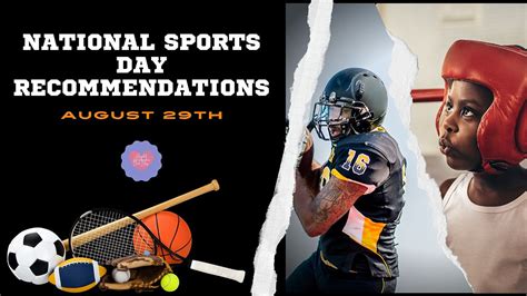 National Sports Day Recommendations