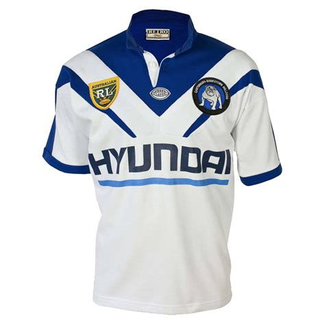 Buy 1995 Canterbury Bulldogs Retro Jersey - Mens - Your Jersey