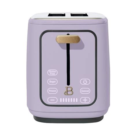 Beautiful 2 Slice Touchscreen Toaster, Lavender by Drew Barrymore - Toasters