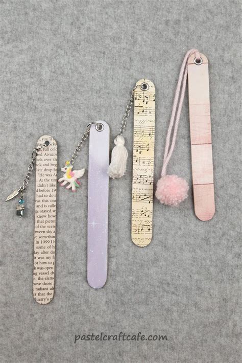 Paper Popsicle Stick Bookmark | Handmade bookmarks diy, Craft stick crafts, Diy crafts bookmarks