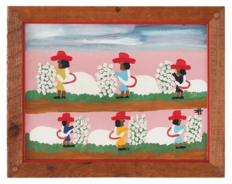 Cotton Picking by Clementine Hunter on artnet