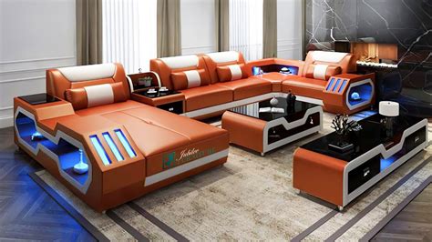 Futuristic Sectional Sofa | Baci Living Room