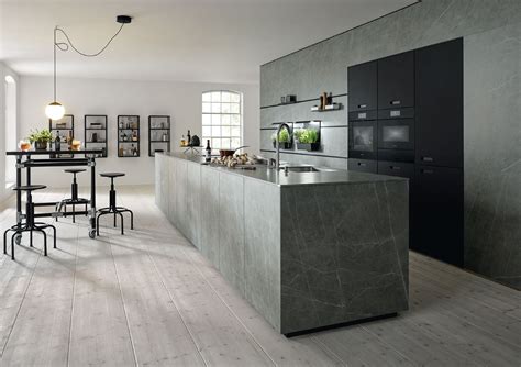 Ceramic Marble Grigio Kitchen - KDCUK