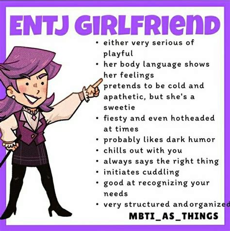 ENTJ girlfriend | Mbti character, Mbti personality, Entj personality