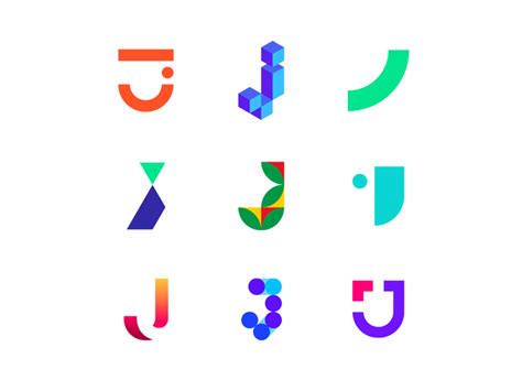 LOGO Alphabet: letter J by Alex Tass, logo designer on Dribbble