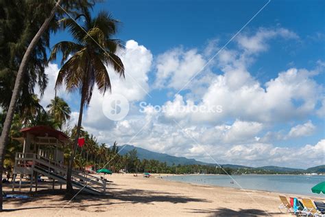 Luquillo Beach Puerto Rico Royalty-Free Stock Image - Storyblocks