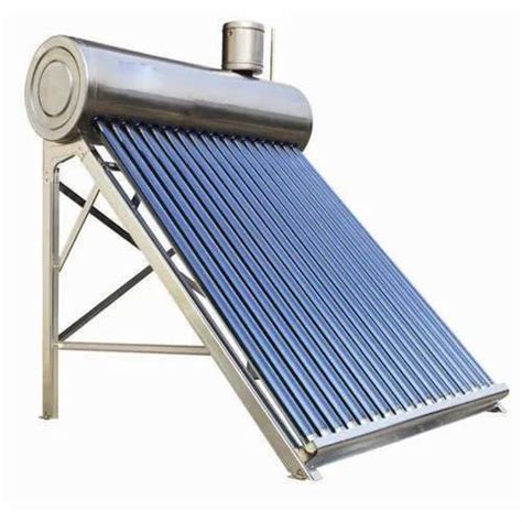 Stainless Steel Evacuated Tube Collector Solar Water Heater at Rs 25300 in Bathinda