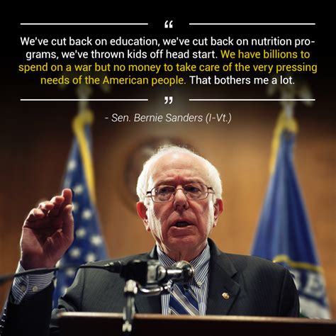 Bernie Sanders' Best Quotes On American Politics