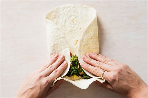 How to Fold a Wrap, Step by Step | Epicurious