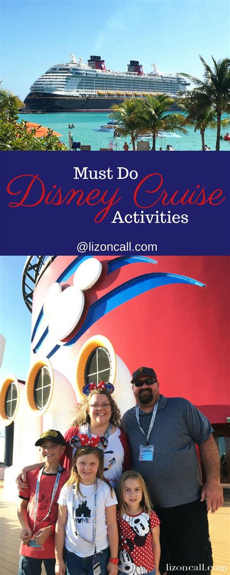 Must Do Activities on a Disney Cruise — Liz on Call