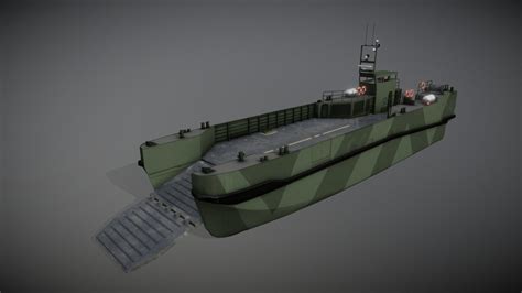 Landing Craft Design - 3D model by AndyCoxall [5992385] - Sketchfab