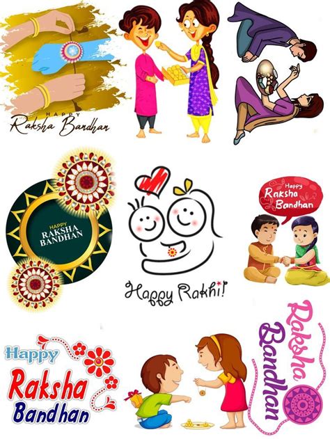 free printables Rakshabandhan Tag Sheet | Happy rakshabandhan stickers, Happy rakhi, Printable ...