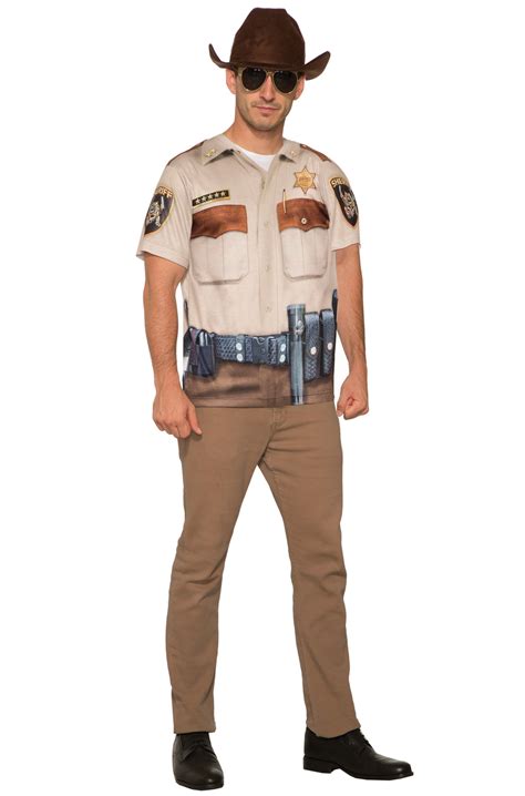 Sheriff Man Adult Costume (Medium) - PureCostumes.com