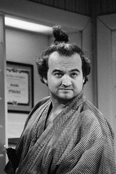 John Belushi as Samurai Futaba during 'Samurai Optometrist' skit on ...