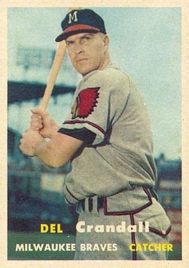 1957 Topps Del Crandall #133 Baseball - VCP Price Guide