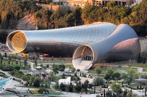 Fuksas Designs Two Sculptural Volumes for a New Cultural Center in Tbilisi, Georgia ...