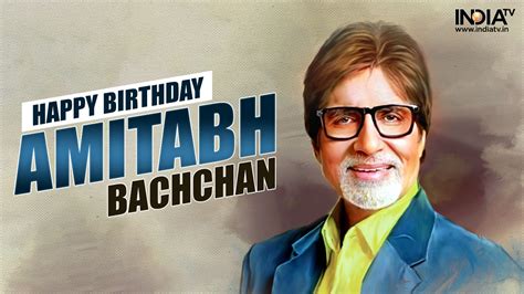 Amitabh Bachchan Birthday: Celebrating the Iconic Superstar - OJAS Gujarat