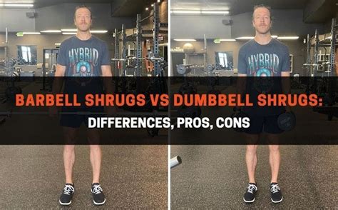 Barbell Shrugs vs Dumbbell Shrugs: Differences, Pros, Cons | PowerliftingTechnique.com