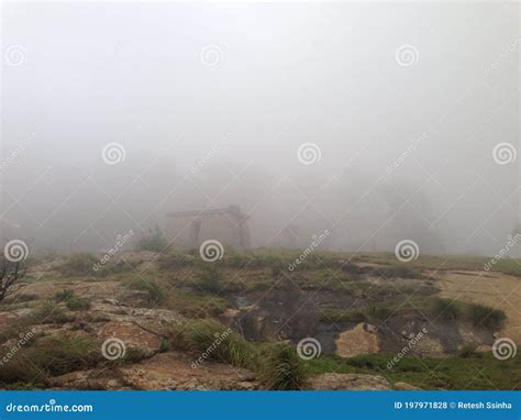 Nandi hills Temple stock photo. Image of temple, cloudy - 197971828