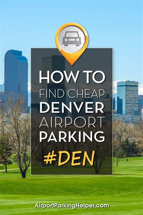 Top Tips to Get Cheap Denver Airport Parking Rates (plus DIA parking ...