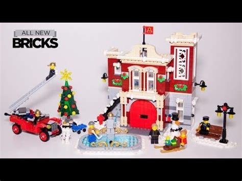 Lego Creator Winter Village Fire Station The lego creator expert winter village fire station ...