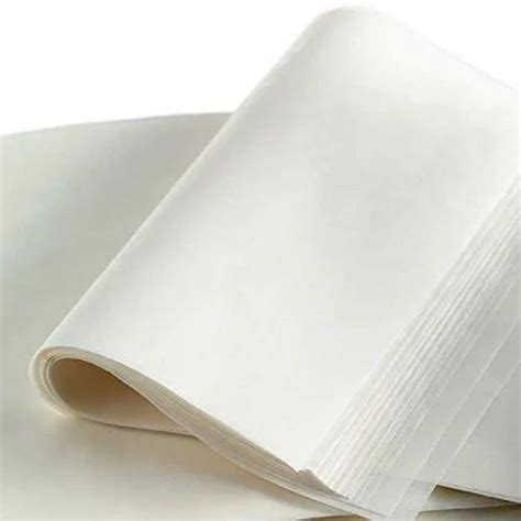 White Parchment Paper Roll (50 Meter), For Food Packaging at best price in Indore