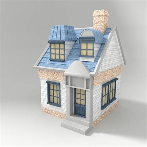 3D cottage house - TurboSquid 1151898