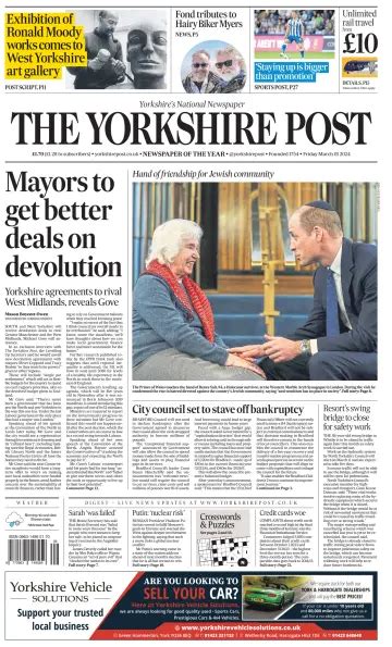 Yorkshire Post Newspaper Subscription | PressReader