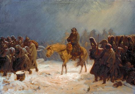 Napoleon's Retreat From Russia by Adolf Northen - Artvee