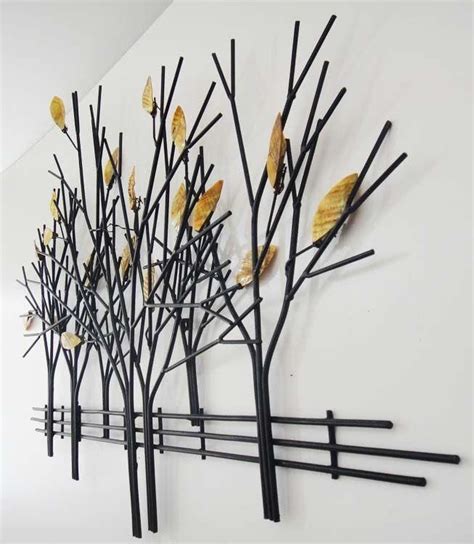 20 Best Ideas Metal Wall Art Trees and Branches