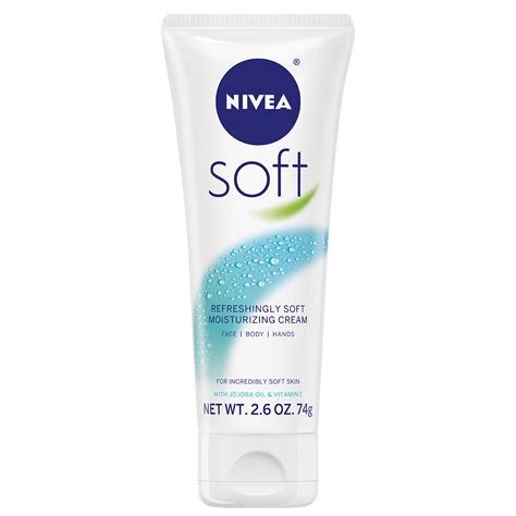 NIVEA Soft, Refreshingly Soft Moisturizing Cream, 2.6 Oz Tube - Walmart.com