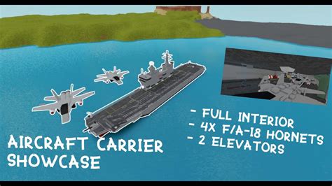 Aircraft Carrier showcase | Roblox plane crazy - YouTube